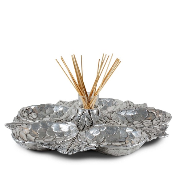 Brand new with box ARTICHOKE 5 SECTION SNACK TRAY - Picture 4 of 6